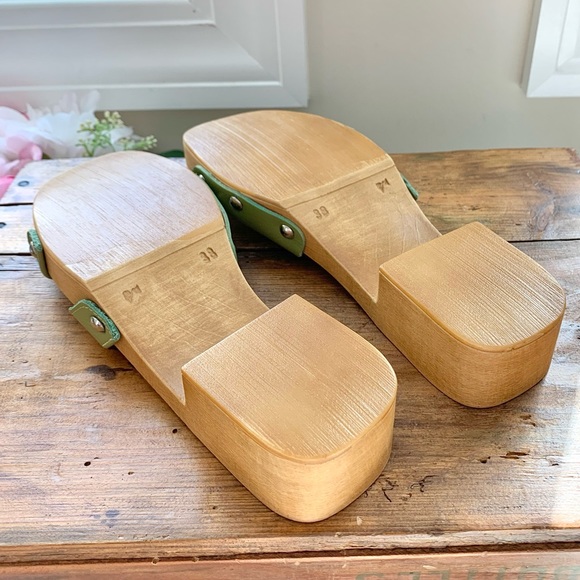 NEW Free People x Intentionally Blank Cleo Clog Sandal 38 NWOB - Picture 7 of 16